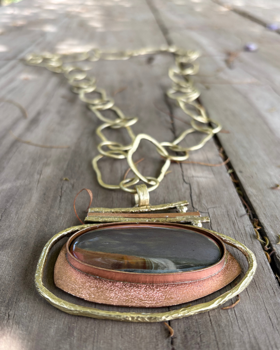 Collar Japón II – Bronce