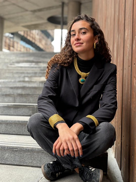 Pulsera Dublín Dorada - BRONCE