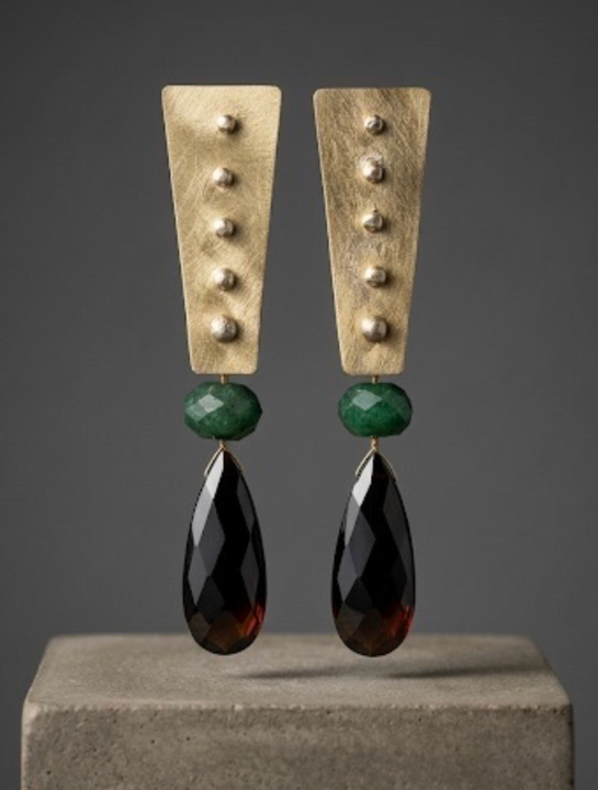 Aros Gota Nocturna - Bronce