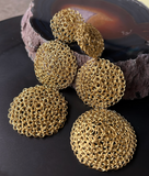 Aros Trama Áurea L - Bronce