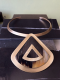 Tiara de Bronce con Medallones de Cacho