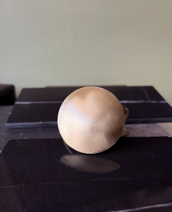 Pulsera Medallón Almeja de Bronce