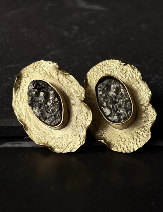 Aros de Bronce con Pirita