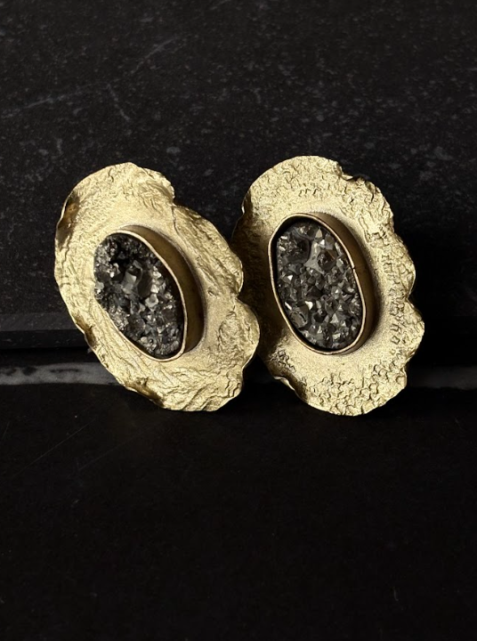 Aros de Bronce con Pirita