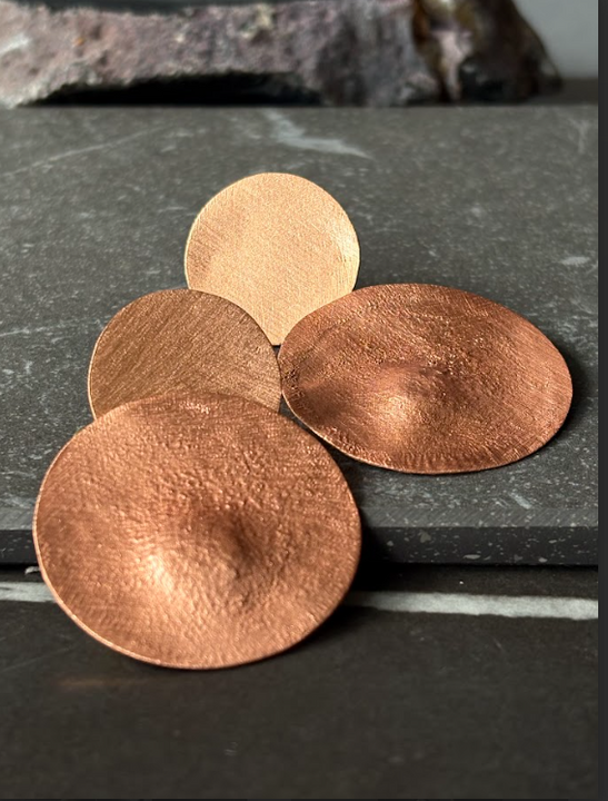 Aros de Cobre Minimalistas