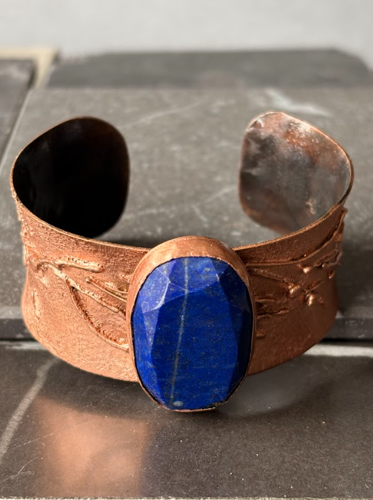 Pulsera Cobre Azul