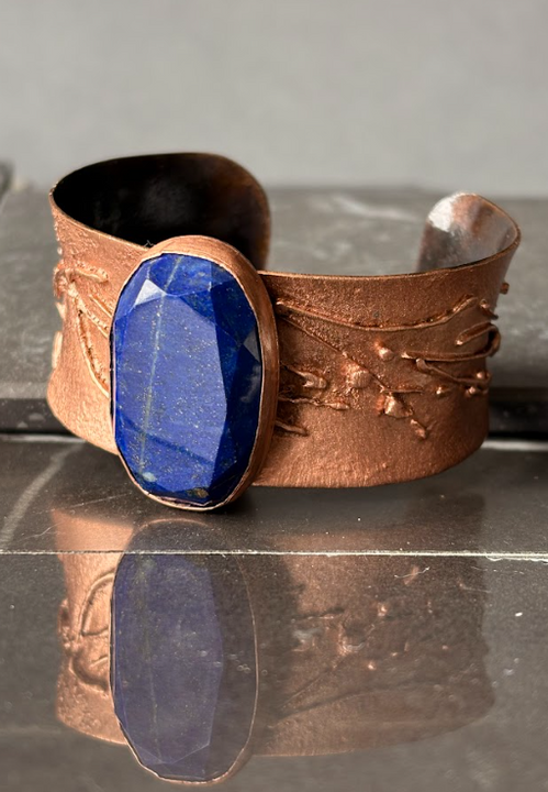 Pulsera Cobre Azul