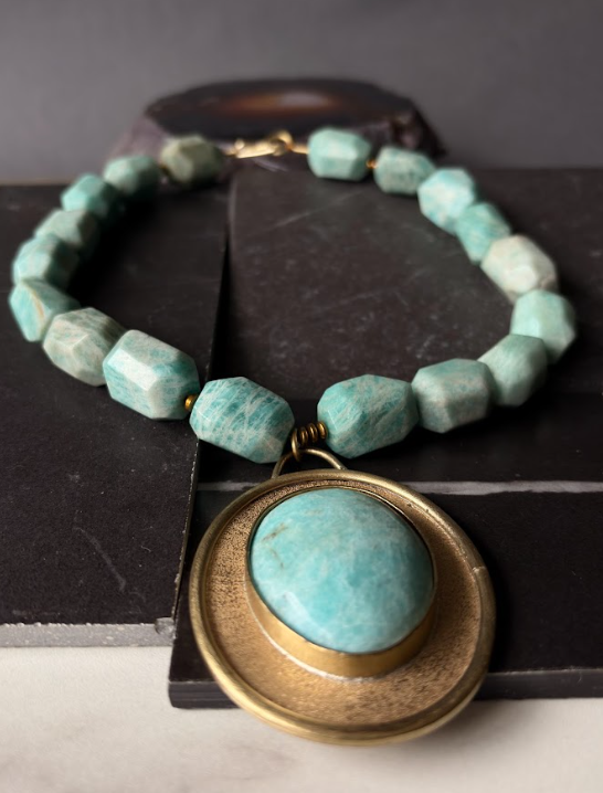 Collar Cielo Amazona - Bronce