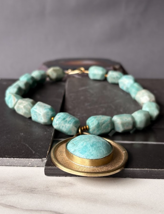 Collar Cielo Amazona - Bronce