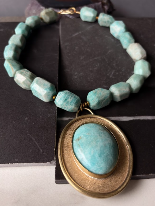 Collar Cielo Amazona - Bronce