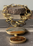 Collar Doble Raíz - Bronce