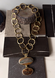 Collar Doble Raíz - Bronce