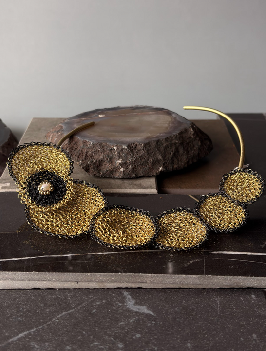 Tiara Trama Nocturna - Bronce