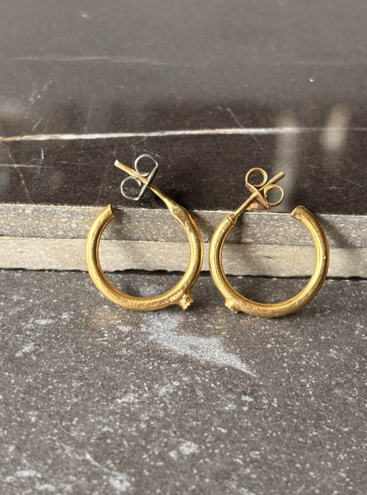 Aros Lúmina Dorada - Bronce