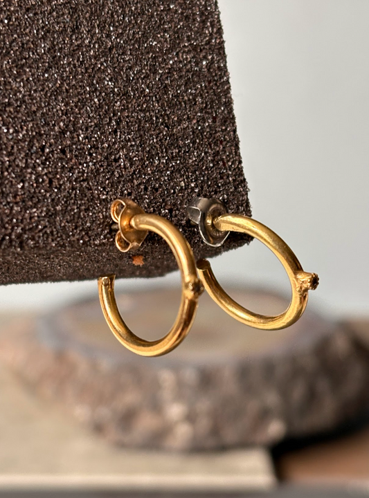 Aros Lúmina Dorada - Bronce