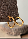 Aros Lúmina Dorada - Bronce