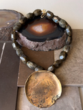 Collar Destello Boreal - Bronce