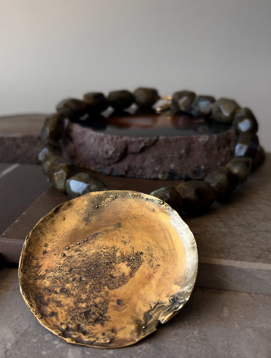 Collar Destello Boreal - Bronce