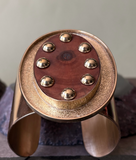 Brazalete Raíz Bronceada - Bronce