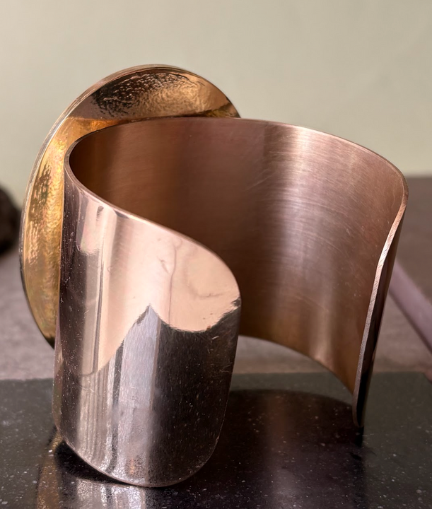 Brazalete Raíz Bronceada - Bronce