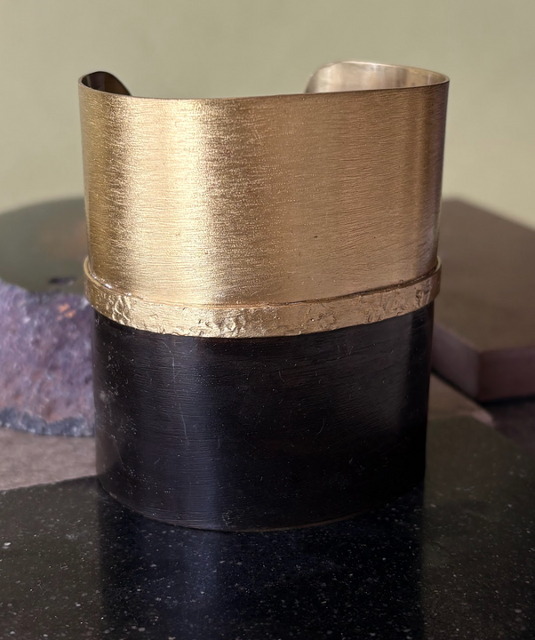 Brazalete Sombra Ancha - Bronce