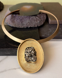 Tiara Brillo Mineral  - Bronce