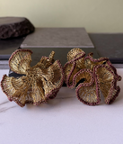 Aros Trama Rosé - Bronce