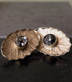 Aros Pirita Dorada - Bronce