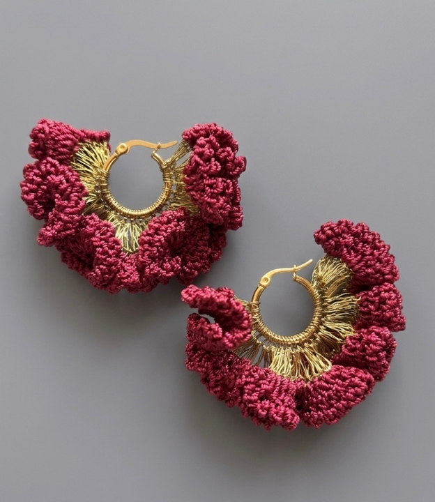 Aros Fucsia Áurea