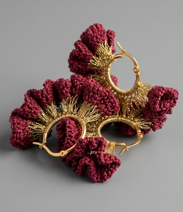 Aros Fucsia Áurea