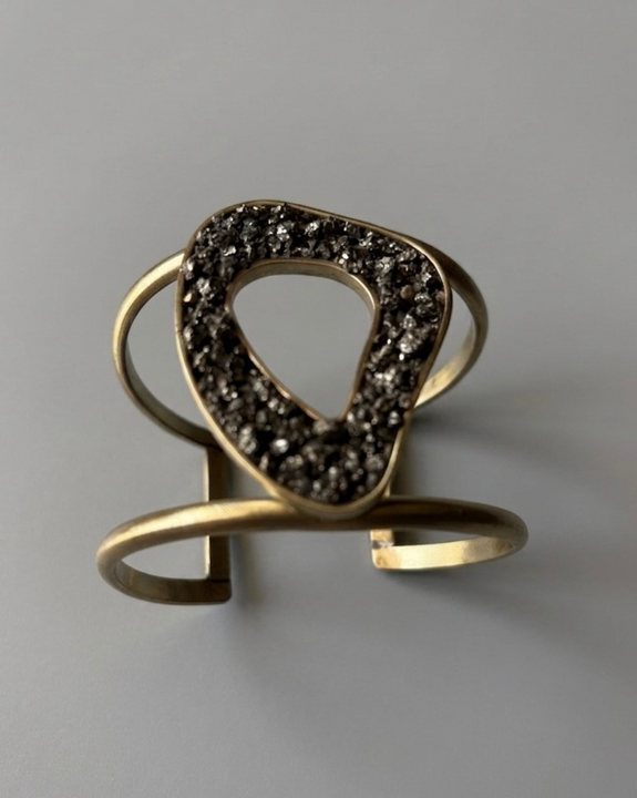 Brazalete Destello Mineral - Bronce