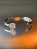 Pulsera Devoción Radiante  - Plata