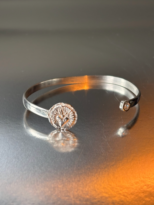 Pulsera Devoción Radiante  - Plata
