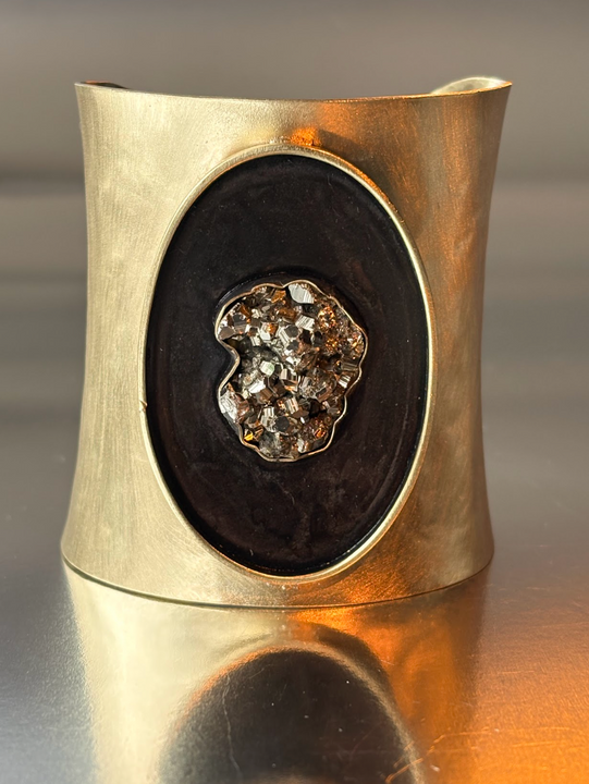 Brazalete Eclipse Mineral - Bronce