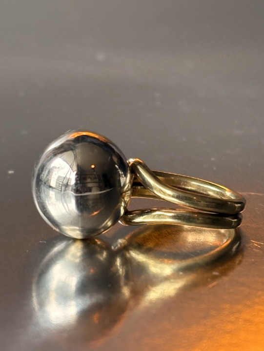 Anillo Fusión Noble 2 - Alpaca