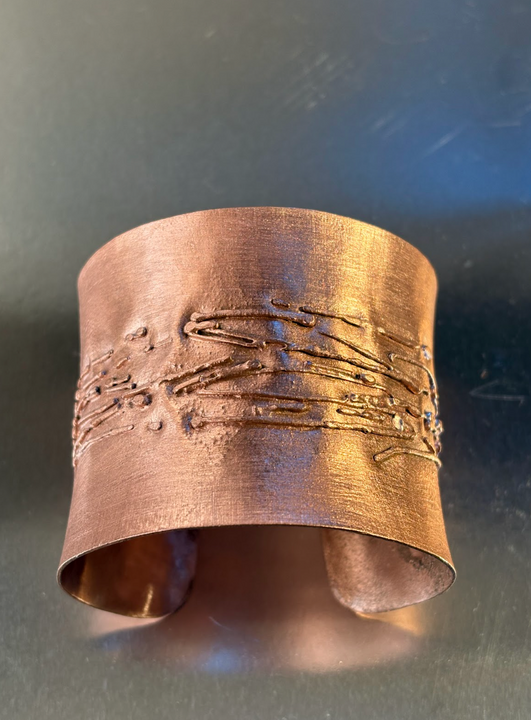 Brazalete Cobre Textura