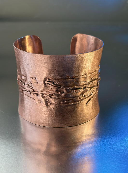 Brazalete Cobre Textura