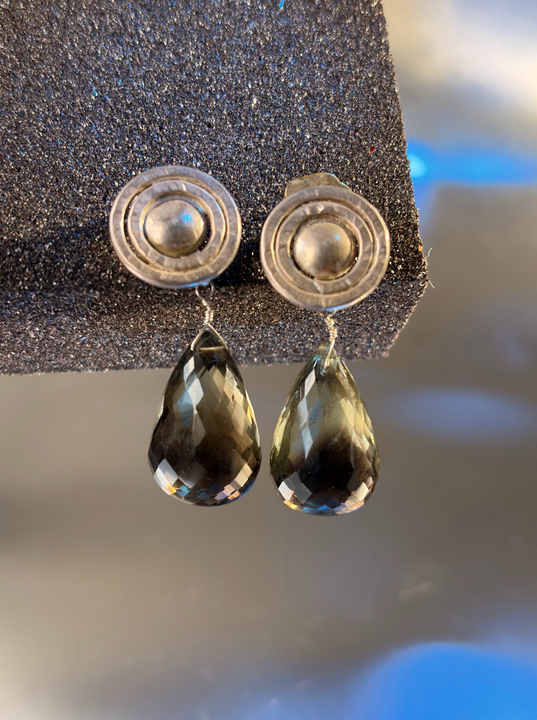 Aros Gota de Luz  - Plata