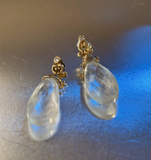 Aros Aura Dorada  - Plata bañada en oro