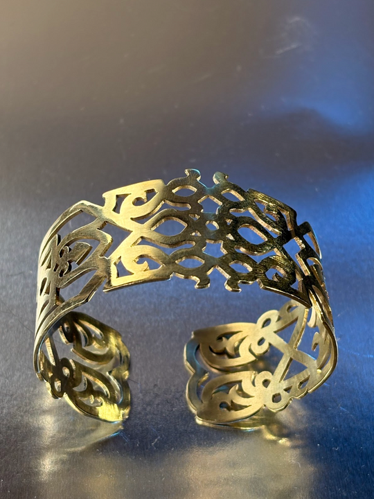Pulsera Trama Satinada - Bronce Satinado