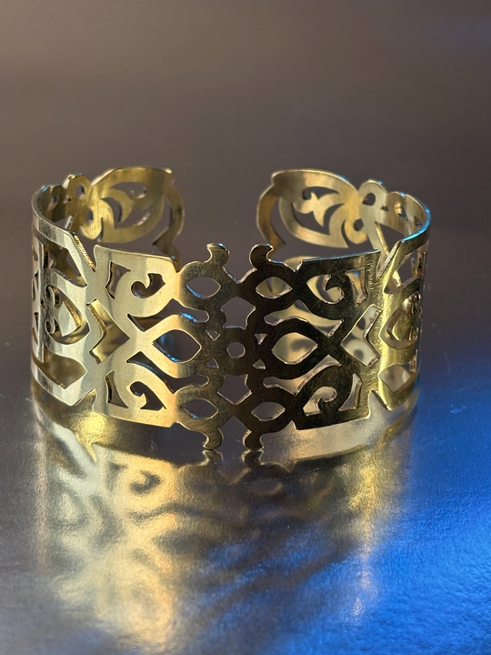 Pulsera Trama Satinada - Bronce Satinado