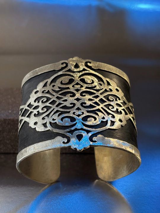 Brazalete Plata Ancestral - Alpaca
