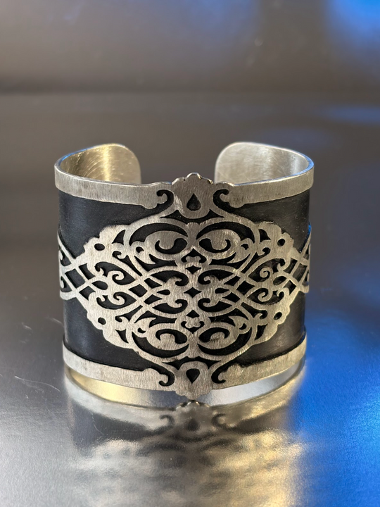 Brazalete Plata Ancestral - Alpaca