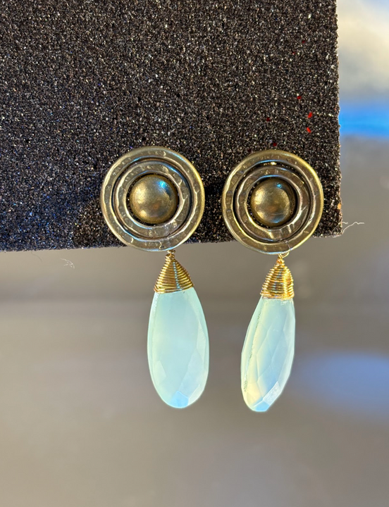 Aros Luz de Calcedonia - Bronce