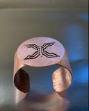 Brazalete Cobre Calado- Cobre
