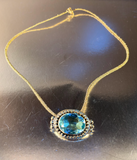 Collar Brisa Celeste - Plata