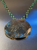 Collar Esmeralda Ancestral - Bronce