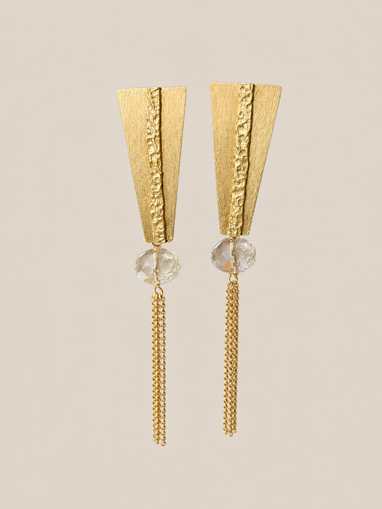 Aros Destello de Sol - Bronce