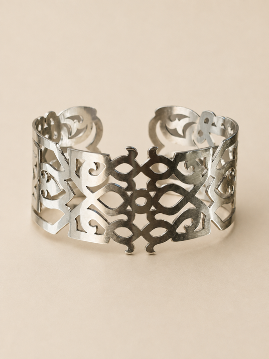 Brazalete Filigrana Moderna - Alpaca
