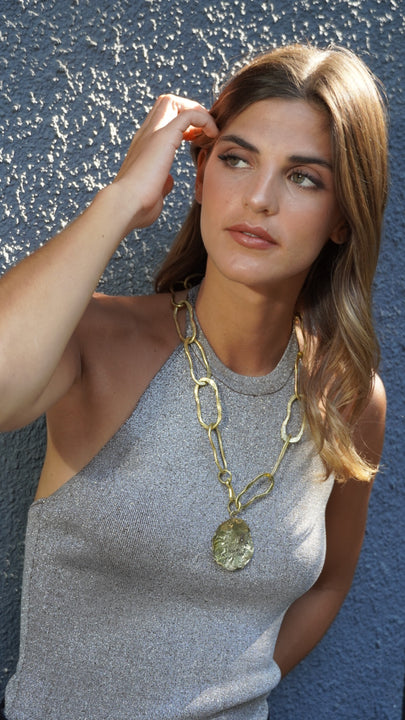 Collar Nudo Esencial - Bronce